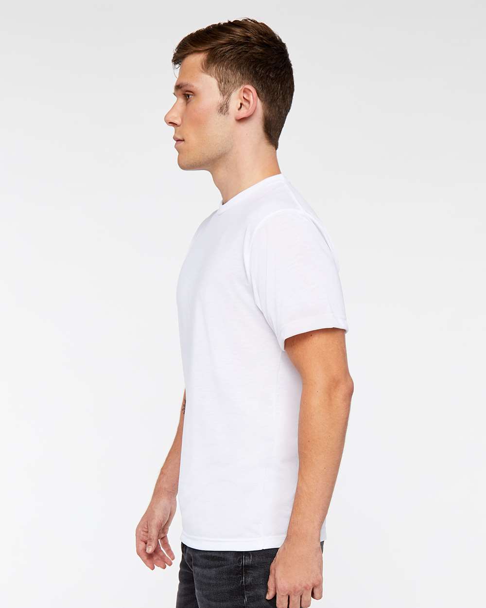 Men’s Sleeveless Performance Shirt – White | BrandForge